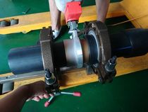 Siphon same layer drainage socket butt welding machine electric fusion welding machine socket bracket PE butt welding machine