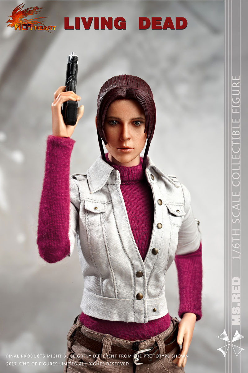 Hot Heart FD004 1/6 Resident Evil Living Dead Zombie Killer Claire