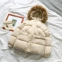 Áo khoác ngắn mùa đông cho phụ nữ áo khoác cotton 2018 phiên bản mới của Hàn Quốc áo phao nữ đẹp 2020