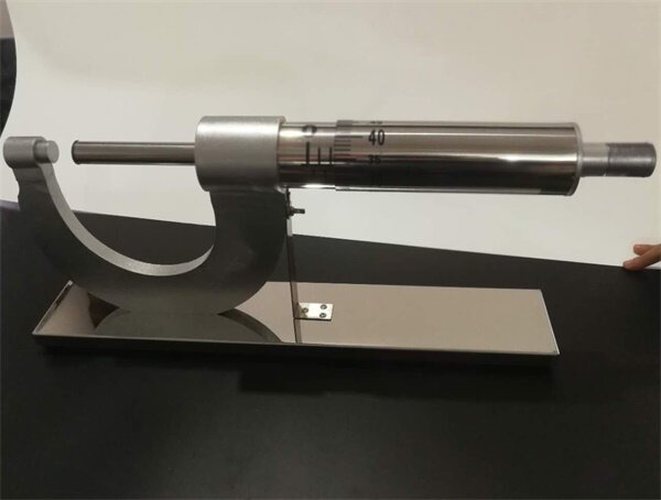 演示螺旋测微器B306401不锈钢超大号物理教学仪器实验器材教具