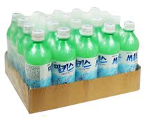 South Korea imported drink Lotte Wonderful Kiss Milk Soda Soda Carbonated Drink 500ml * 20