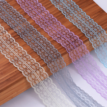 Color lace with lace Handmade diy clothing accessories Fabric curtain material Clothes edge decoration ribbon accessories