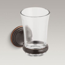 Kohler K-10561T-CP Titan Mouthwash Cup Rack