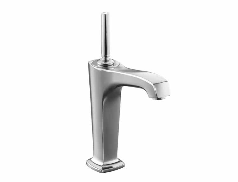 Kohler K-16231T-4-CP Margo single handle hot and cold bowl basin faucet