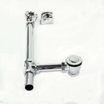 Kohler Sanitary Ware K-18436T-CP AF Golai Freestanding cast iron bathtub drain drain