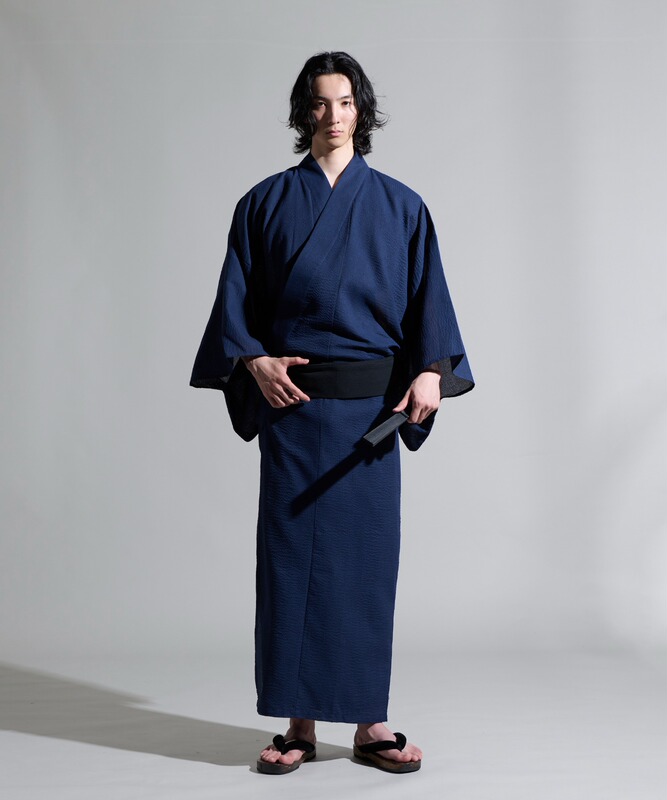 Men's Kimono, Beautiful Men, Summer Festival Kimono Yukata, Traditional Kimono Set, Samurai Kimono, Dark Blue Men's Kimono, Beautiful Men, Summer Festival Kimono Yukata, Traditional Kimono Set, Samurai Kimono, Dark Blue