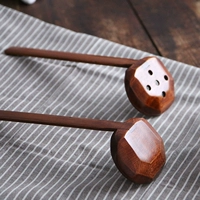 Ramen nghệ thuật Nhật Bản muỗng gỗ thìa colander lẩu nồi bộ đồ ăn bằng gỗ - Đồ ăn tối tô ăn cơm