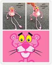 New Badminton Handpink Gallery Gift DIY Original Design Handmade Cartoon Mounted Pink Panther