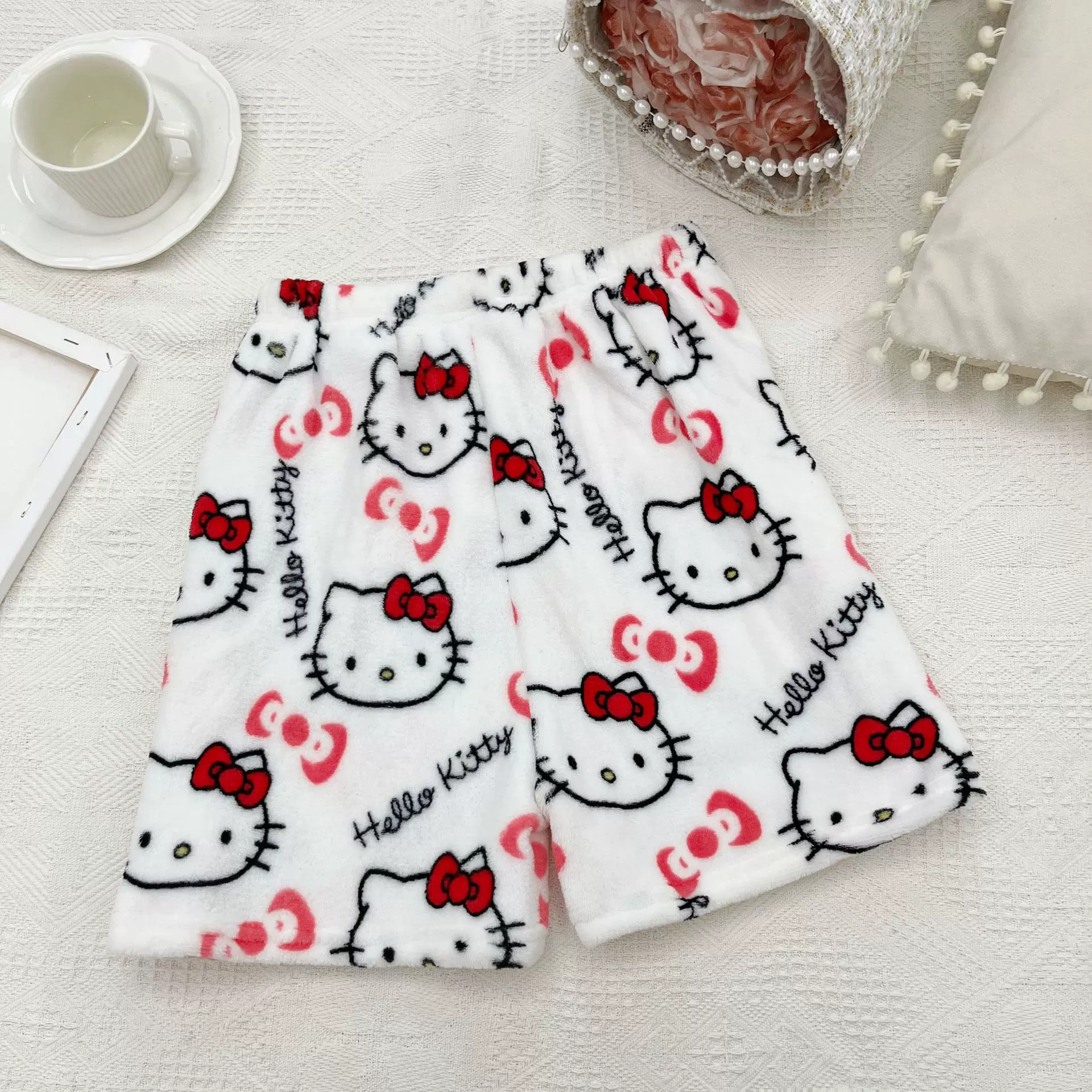 Hello Kitty, летние милые брюки для студентов