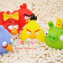 Pet Toys Vinyl Non-toxic Sound Toys Angry Birds Super Cute Dog Toys