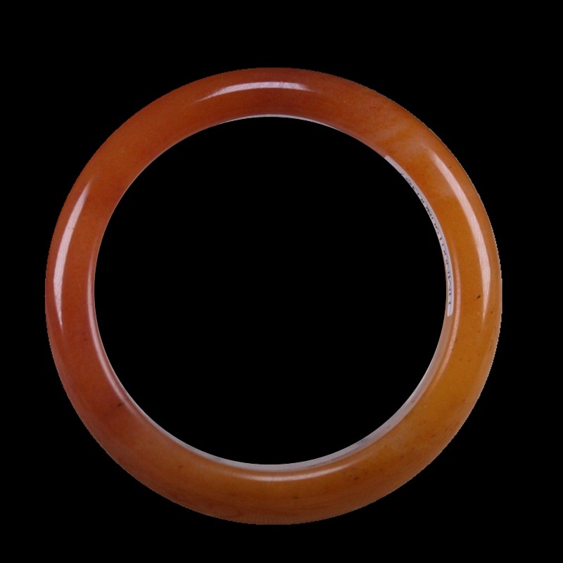 Yunnan Dragon Mausoleum Natural Jade Fairy Yellow Dragon Jade Bracelet Jade Bracelet Jade Bracelets of Origin Direct Sale Certificate