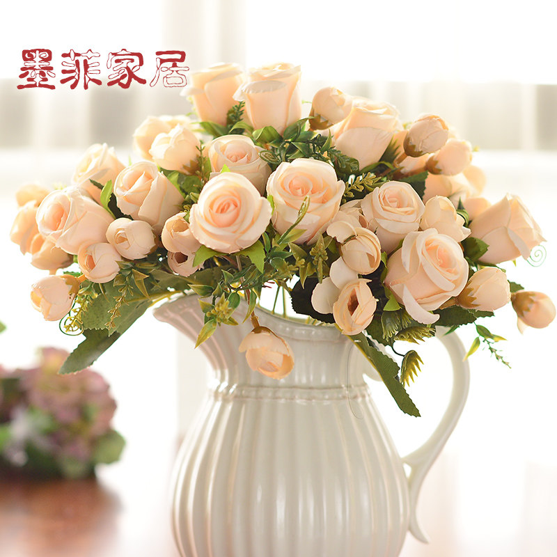 Murphy Rose simulation flower - style fresh flower drying flower vase flower - plug flower decoration