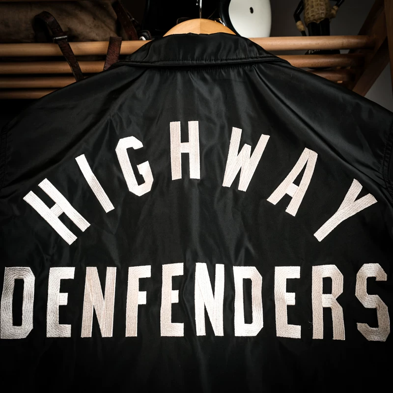 Windproof jacket, waterproof cloth, with embroidery