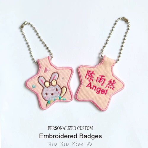 Оригинальный дизайнерский ранец для раннего возраста, рюкзак, милый кролик, подвеска, с вышивкой, тигр