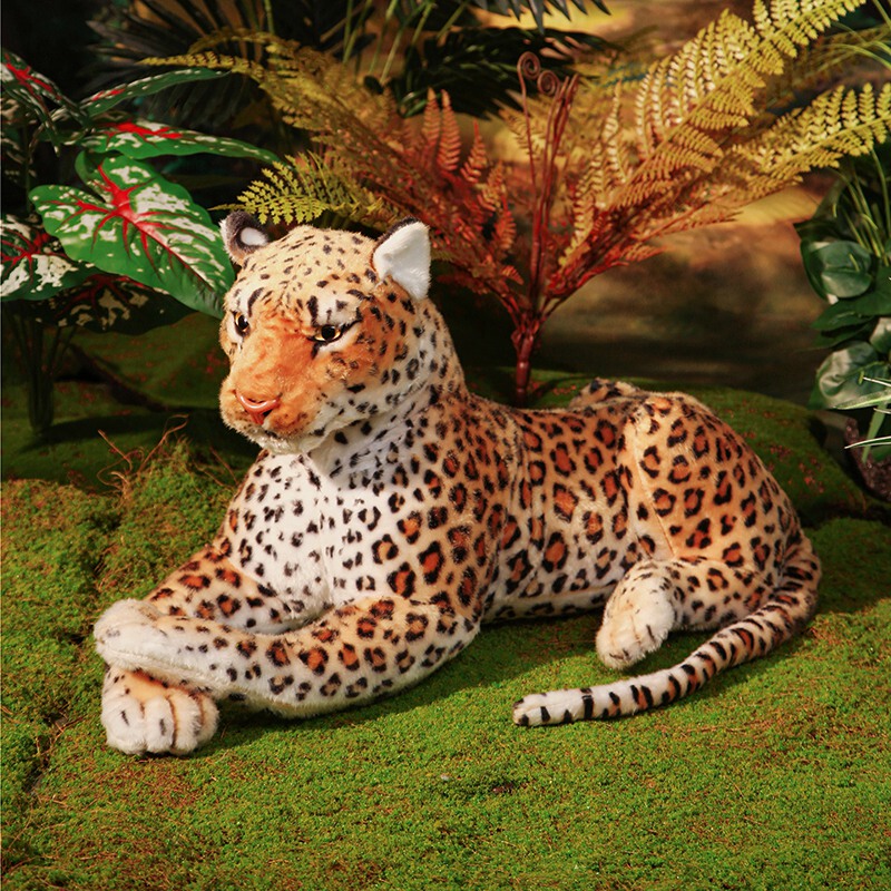 Simulated Leopard Plush Toy, Cheetah, Jaguar, Plush Doll, Jaguar Leopard, Snow Leopard Plush Toy, Gift for Men Simulated Leopard Plush Toy, Cheetah, Jaguar, Plush Doll, Jaguar Leopard, Snow Leopard Plush Toy, Gift for Men