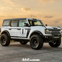 Suitable for Ford Bronco Potent Carriage Appliella Floral Personality Decoration Retrofit Bodywork Car Sticker Film Coating