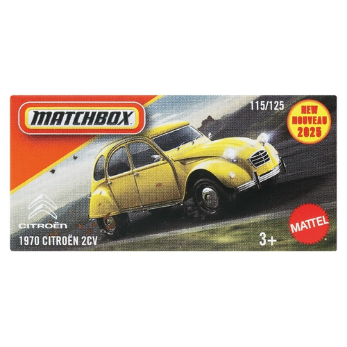Matchbox DNK70 Color Box Series City Hero Toy Car 2025 Model E Matchbox Matchbox