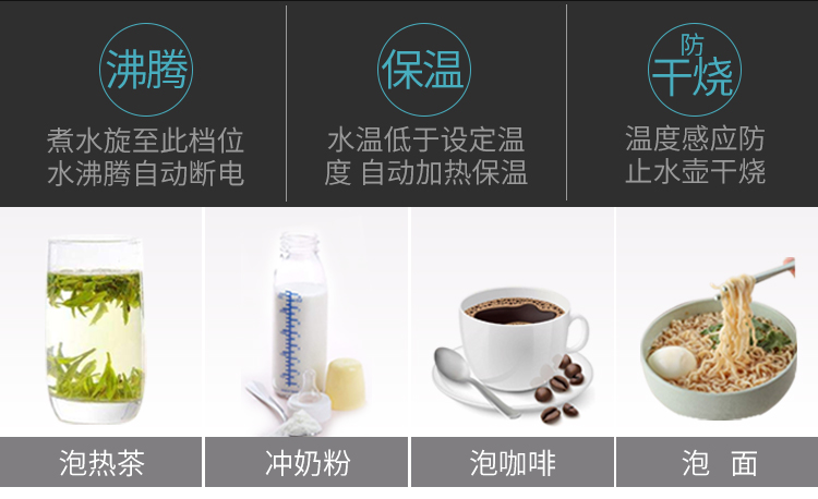 bình siêu tốc rẻ T-Colors Hàng hóa du lịch Ấm đun nước điện Tự động Tắt nồi hơi Ấm siêu tốc cách nhiệt Mini có thể gập lại - ấm đun nước điện ấm siêu tốc fujika