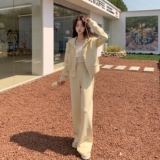 2025现货秋季韩版学院风运动套装2D036-8023-p165-k238，女装套装/套裙，2D036