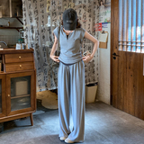 现货夏装假两件卫衣两件套装935/P155K218，女装套装/套裙，2D109