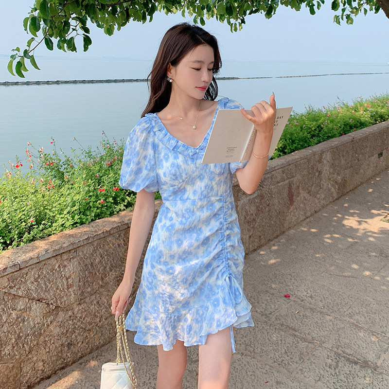夏季新款碎花连衣裙2C018-339-P105158,女装连衣裙,2C018