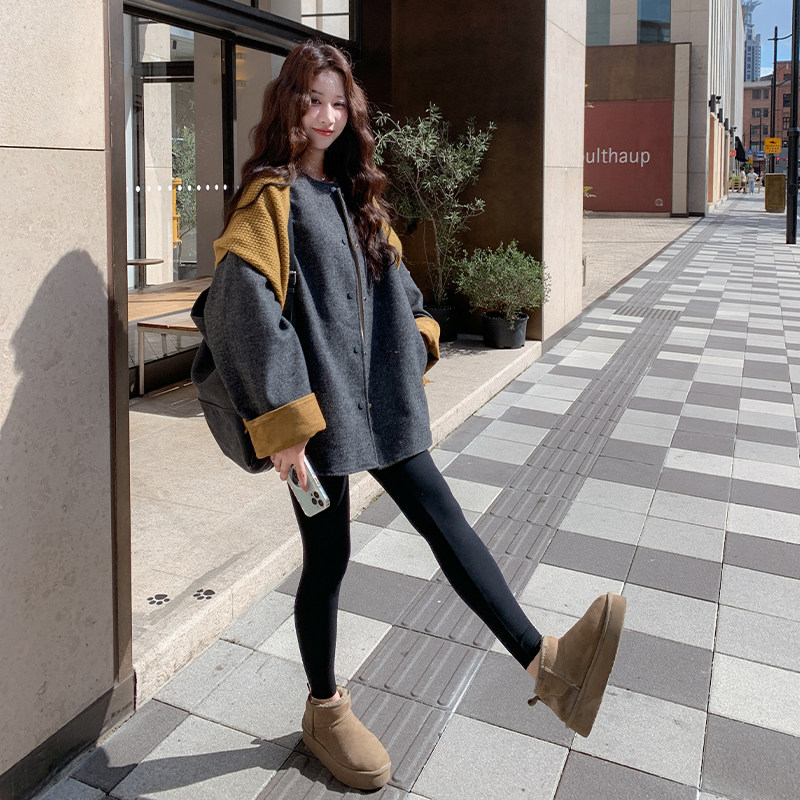 6879-数据款大货出夹棉尼外套P185K278,女装羊绒大衣,2D034
