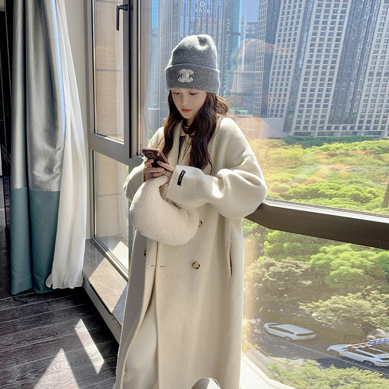 羊驼绒双面妮子大衣 560款 P245 K358图片
