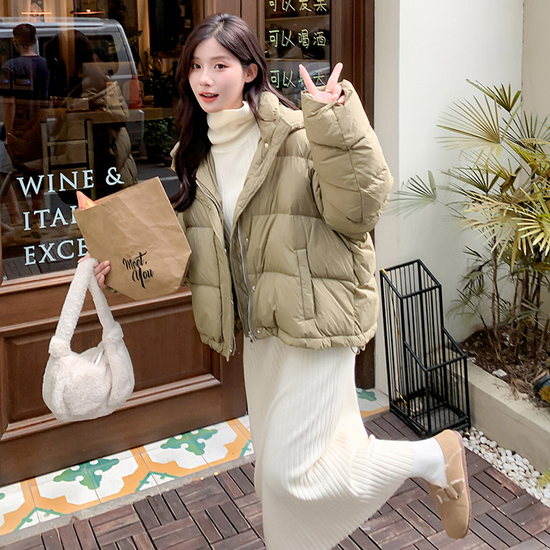 新款2025冬季连帽休闲羽绒服2C098-8938P215K328,女装羽绒服,2C098
