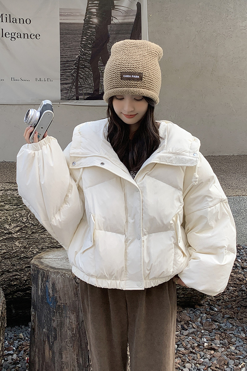 【引流款】现货新标90绒小个子紫色羽绒服P255K345,女装羽绒服,2C262