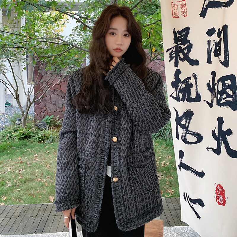 2C085-Q951P245 现货新款主推90白鸭绒小香风羽绒服外套 K379图片
