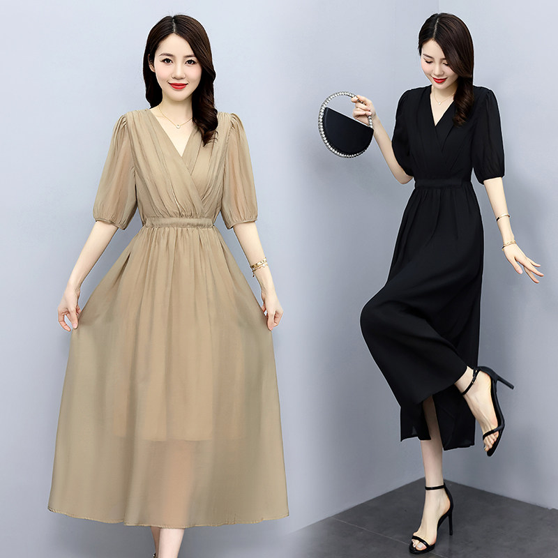 2025夏装新款连衣裙6019，女装连衣裙，奕可儿图片
