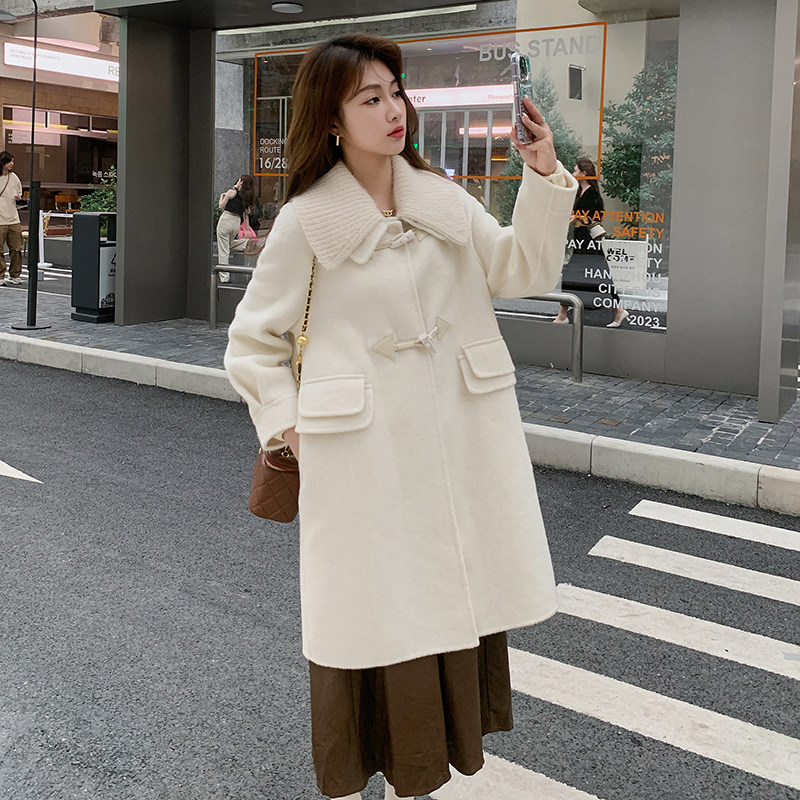 现货70毛双面羊绒大衣2C115-2156-P260-K368,女装毛呢外套,2C115