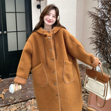 新品羊羔毛外套2c113-8826-p195-k288，女装毛呢外套，2C113