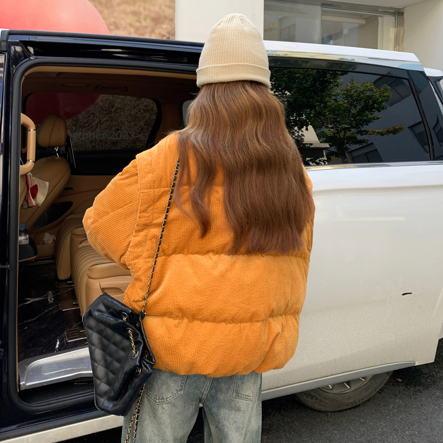 ９０绒！新款灯芯绒加厚羽绒服２C298w418P335K468,女装羽绒服,2C298