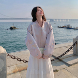 【现货】风提花缎面高品棒球服短外套w325-p175-k238，女装短外套，2C298