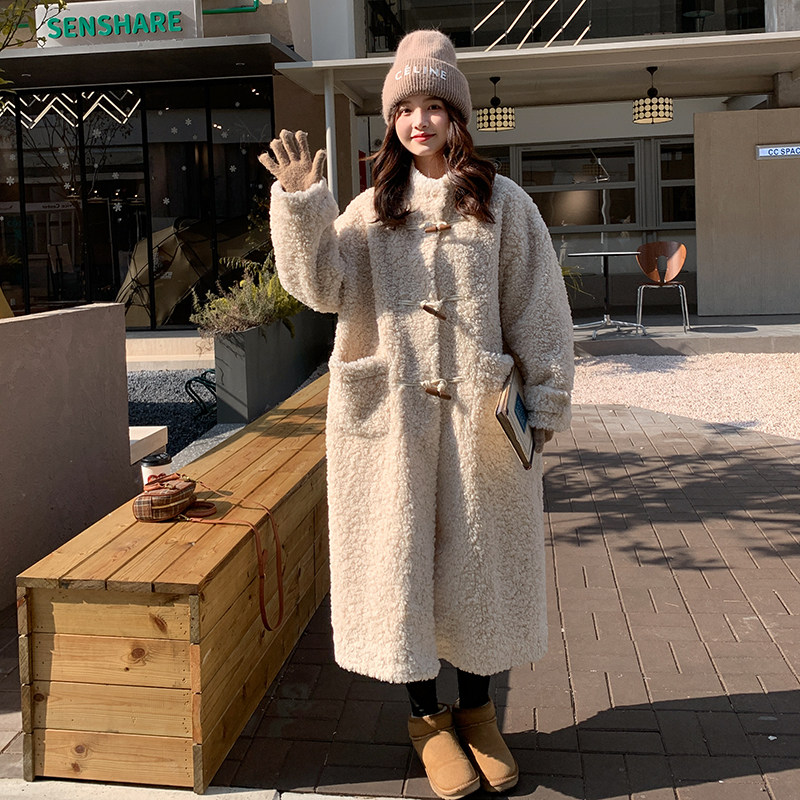 主推现货2025冬季新款含羊毛皮毛一体C022-9077-P245-K348,女装皮草,2C022