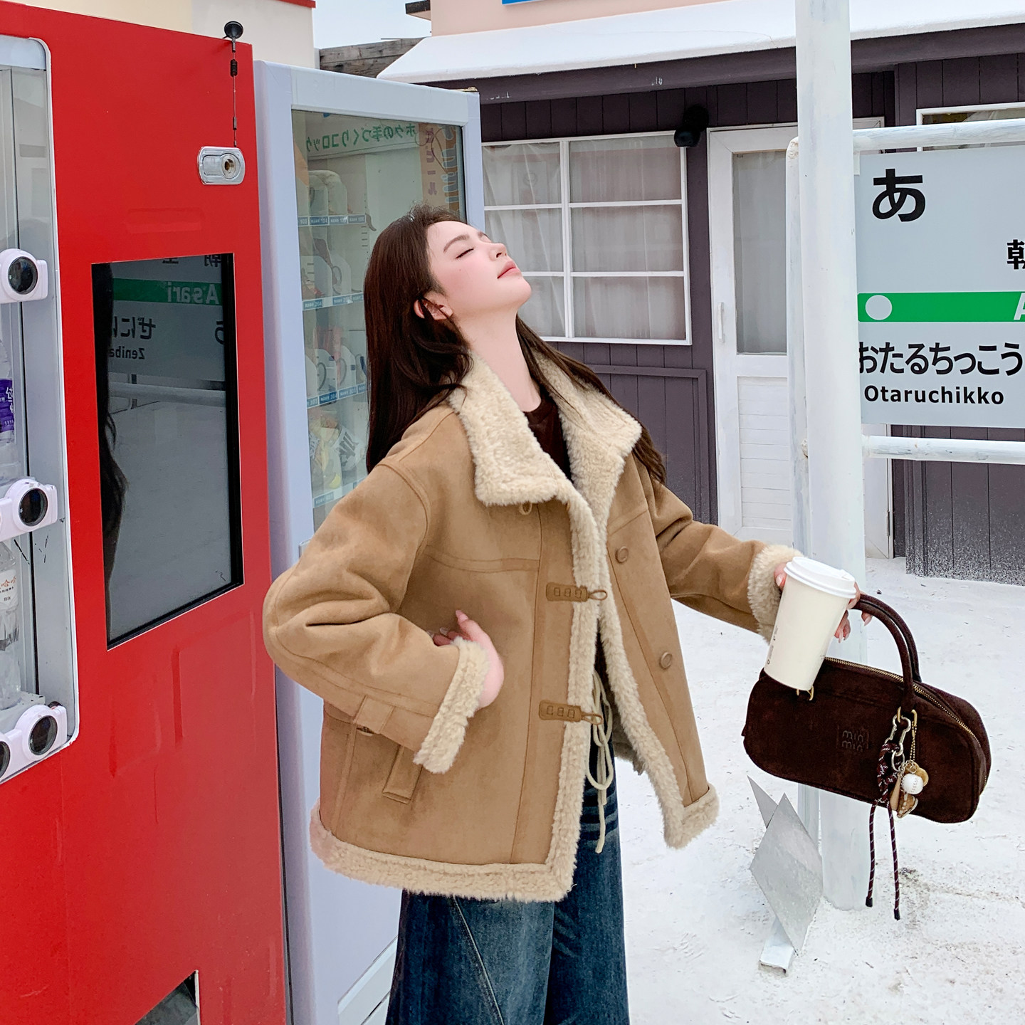 冬装新款皮毛一体-2C092-98788-P175-248,女装皮草,2C092