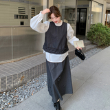 现货主推款木耳边马甲+半身裙两件套2C259-7705-P165-K228，女装套装/套裙，2C259
