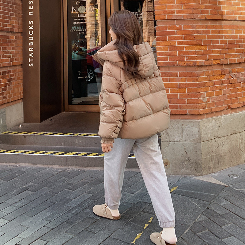 【新品】韩系小个子编织口袋短款羽绒服C256-F377-P225-K338,女装羽绒服,2C255