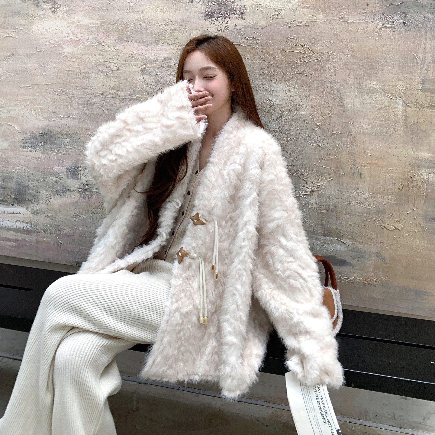 新款冬装新款皮毛一体外套590--P210K328,女装棉衣/棉服,2C073