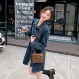 现货2025秋季新款韩系气质连衣裙2C057-8123-P140-K208，女装连衣裙，2C057