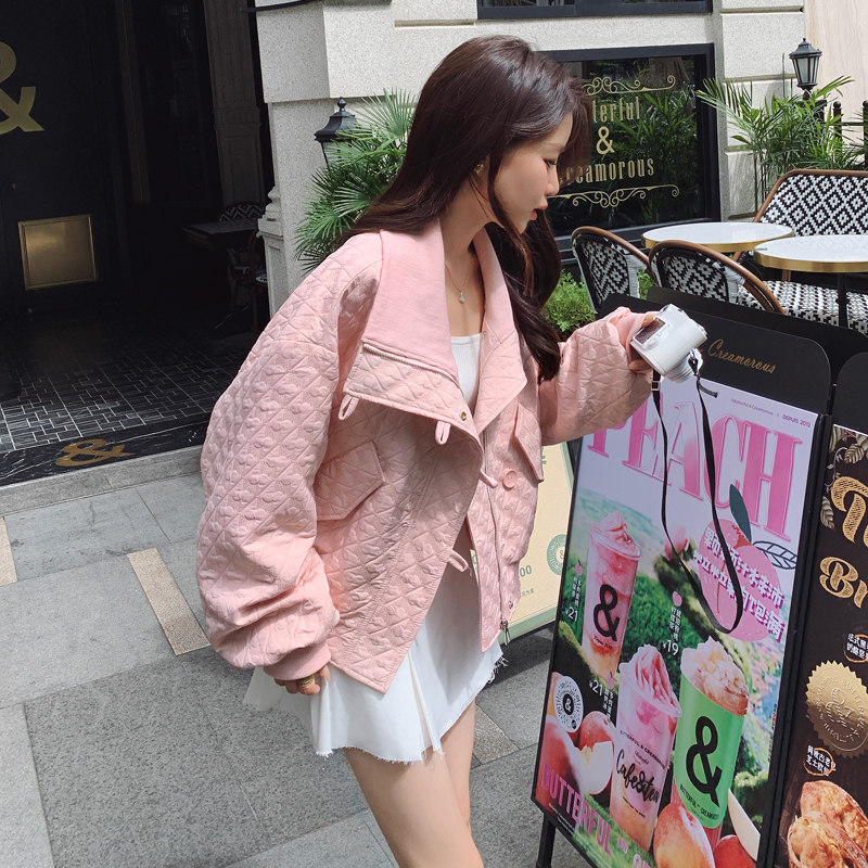 【新品档口现货】2025秋装女装休闲风衣外套266-P130-K180,女装短外套,2C266