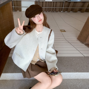 【现货】小香风双面尼外套D205 P195K278图片