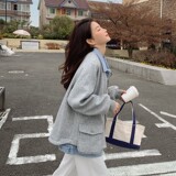 【新款档口现货】2025新款秋牛仔女装韩版休闲外套P125，女装短外套，2C266