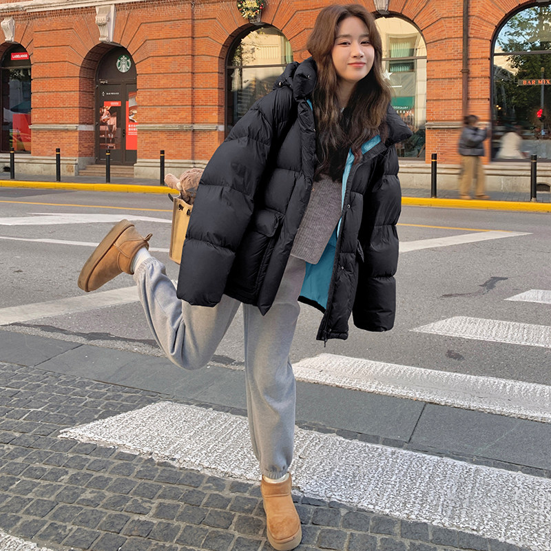 现货主推新增色附买家秀撞色里布羽绒服90绒6182款P285控418,女装羽绒服,2C139
