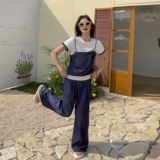【现货】25夏季新款时尚休闲三件套1C042-P185-K255，女装套装/套裙，安在秀