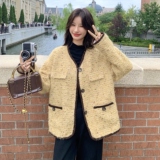 现货！2026年冬季高级感夹棉小香风时尚外套2C212-G178-P185-K258，女装短外套，2C212