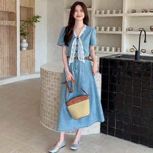 2025夏装牛仔连衣裙RF2C290-6836#-P155-K255图片