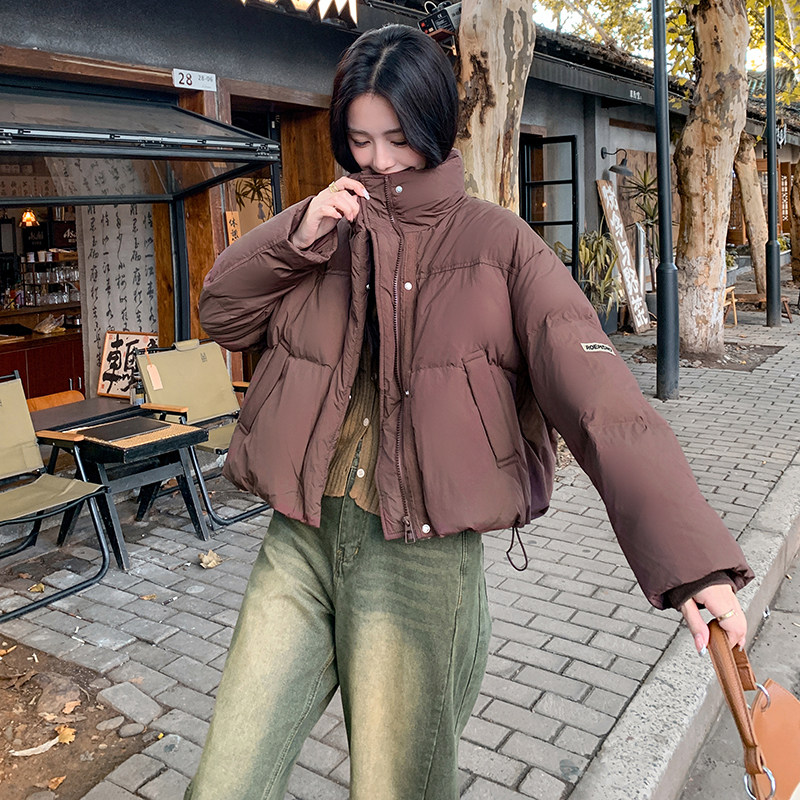 现货安哥拉红小个子短款羽绒服2C233-8855-P195-K298,女装羽绒服,2C233