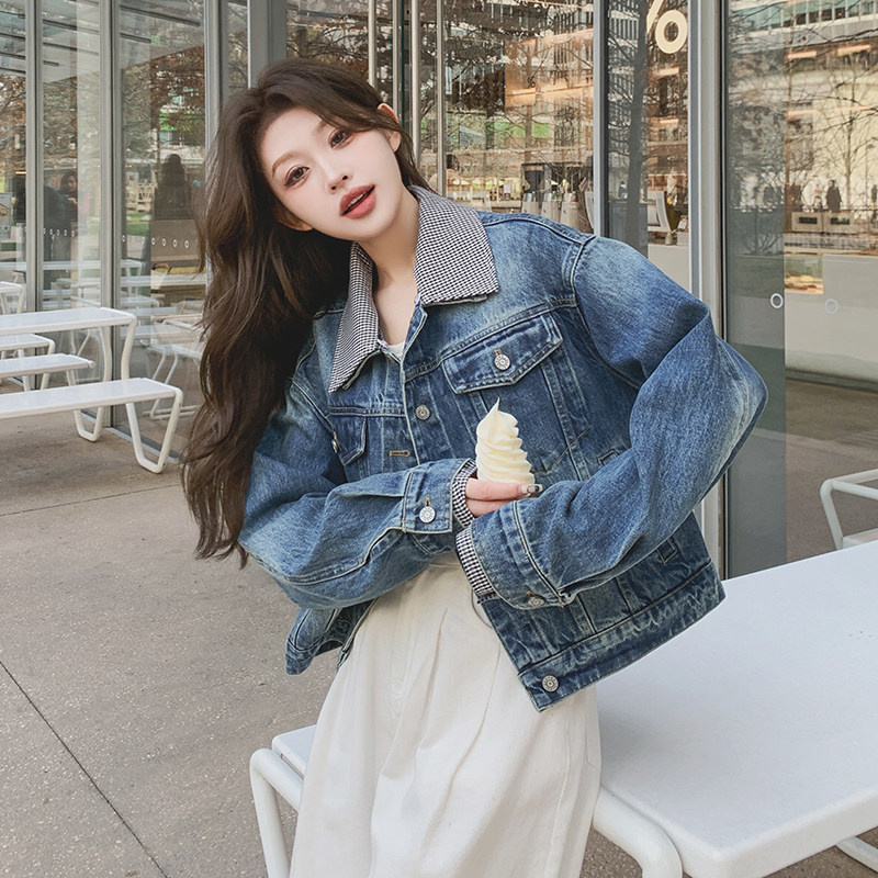 档口有货2C077-2711主推款牛仔外套P165K238,女装短外套,2C077